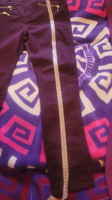 Spodnie F&F bordowowe rozmiar 40 świetny stan