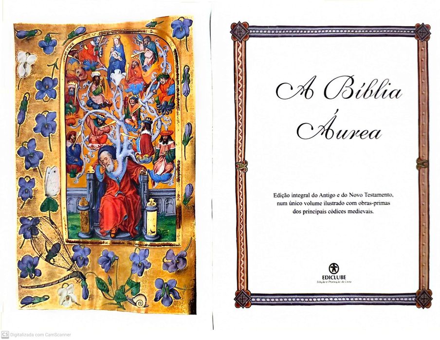 BIBLIA ÁUREA- Edição 990 exemplares