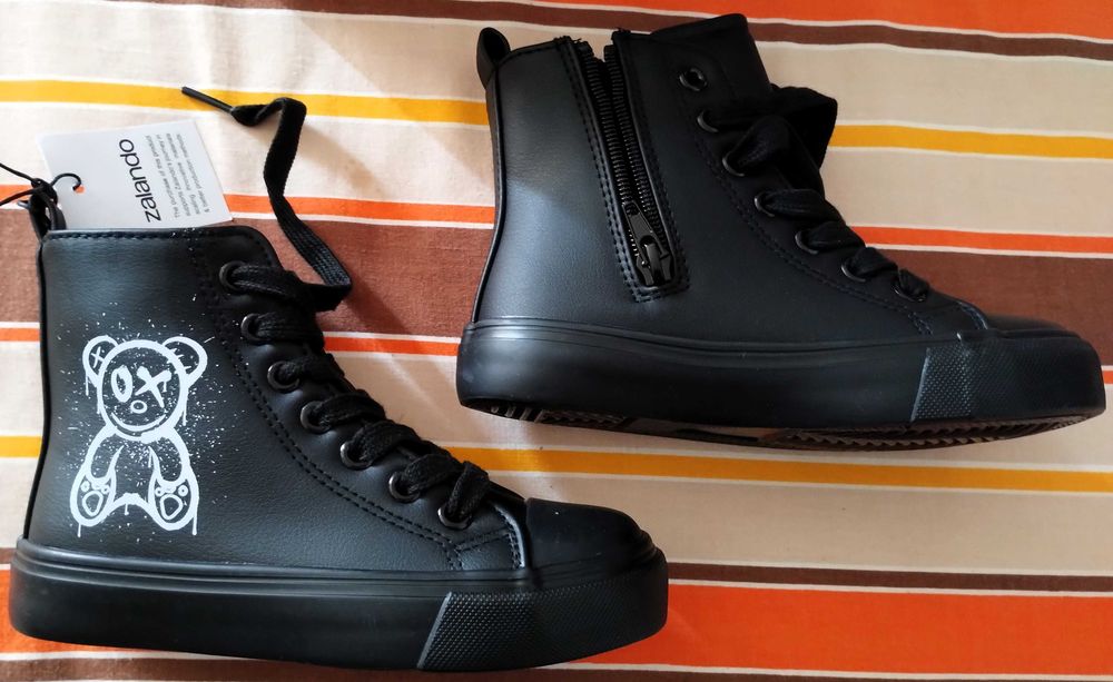 Ténis Bota Criança 29 Zalando Pele Novos