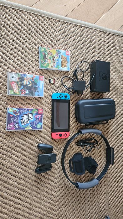 Konsola do gier Nintendo Switch z grami