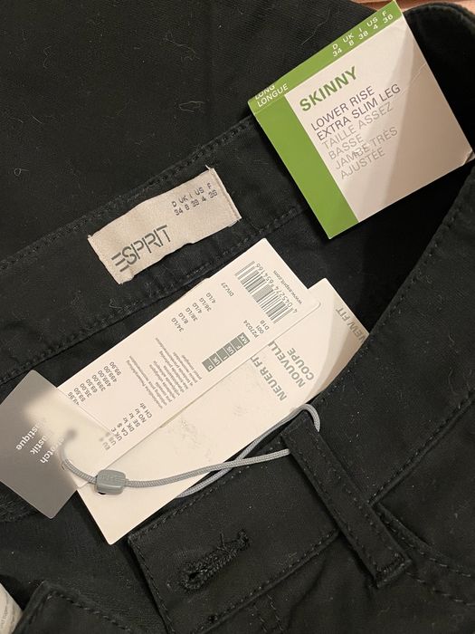 Чорні жіночі джинси скінні нові