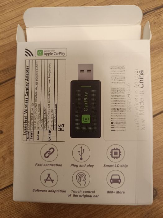 Bezprzewodowy adapter Lyssiefeel Carplay