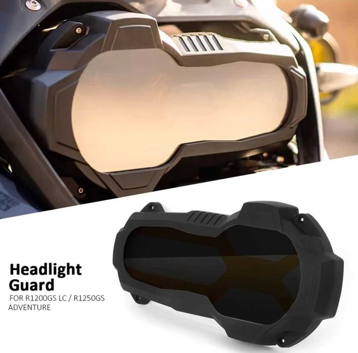 Proteções de farol para bmw r1200 e 1250 gs/a
