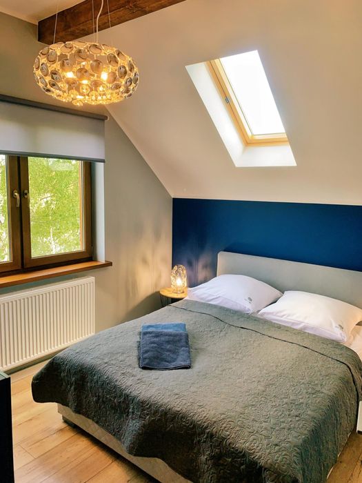 Domek nr 3 z widokiem na Góry Jacuzzi Szklarska Poręba ferie zimowe