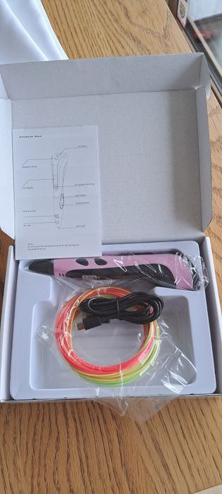 Długopis 3D różowy nowy