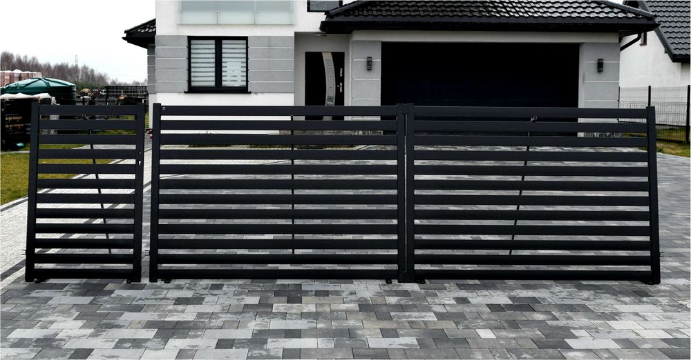 Brama + Furtka z profila 80x20 Ocynk +Ral Producent