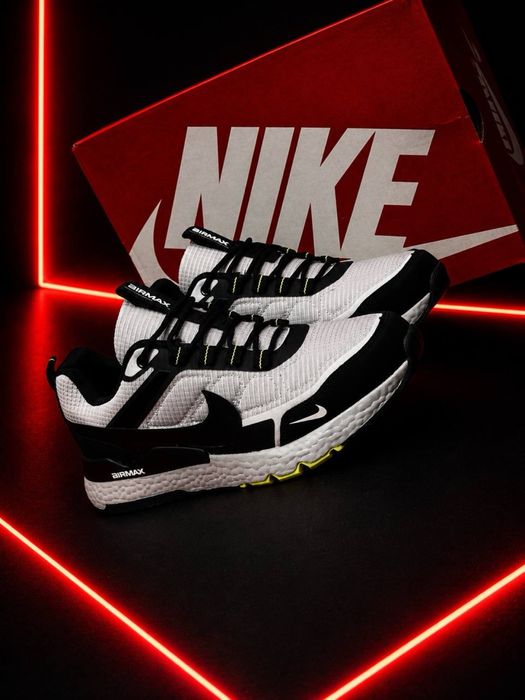 Nike Air Max чоловічі кросівки | Чорно-білі | Спортивні та повсякденні мужские кроссовки найк аир мах популярная легендарная модель найк -40-44
