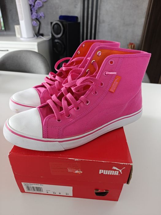 Trampki Puma rozm.42 różowe