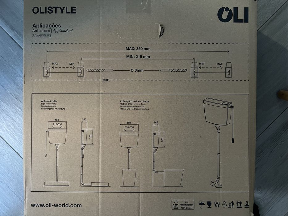 Autoclismo exterior OLI