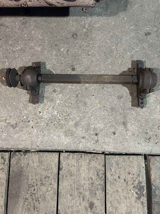 Вал на подшипниках, вал циркулярки