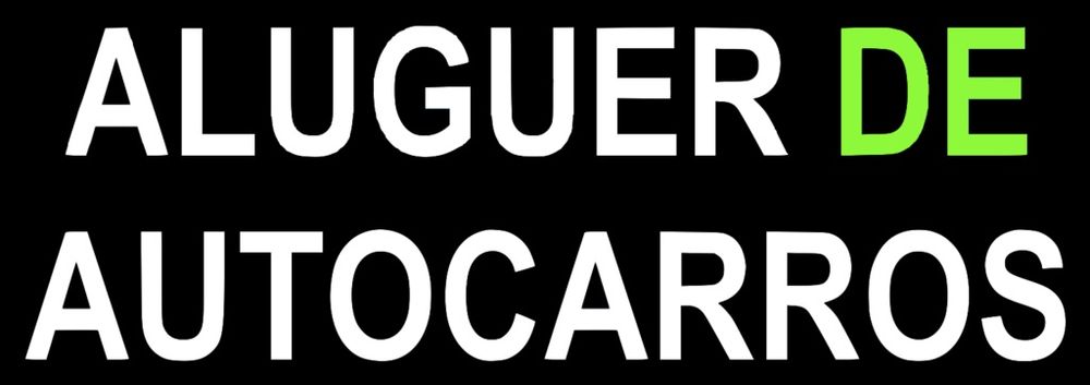 aluguer de autocarros e minibus