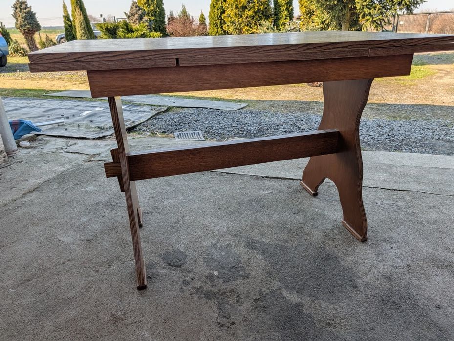 Stół rozkładany okleina dąb