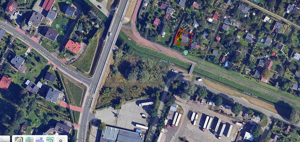 Działka rekreacyjna ROD Kaczeniec Tychy