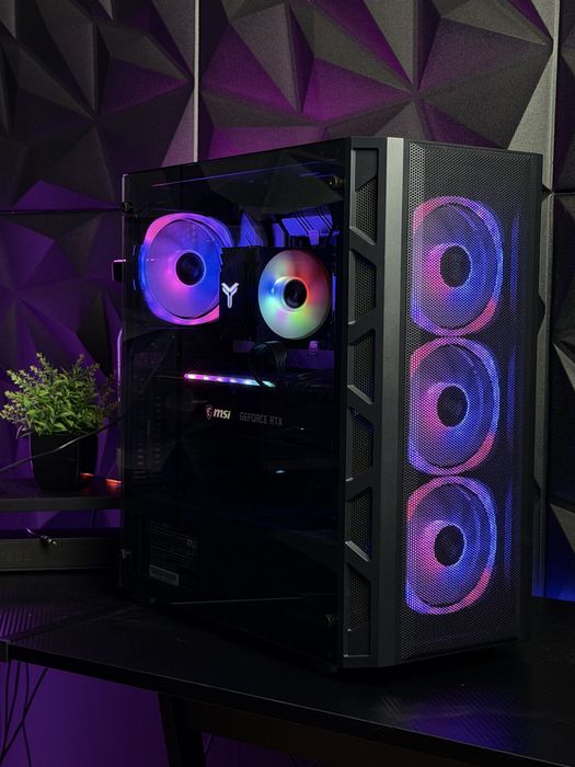 Komputer Gamingowy RTX 3070 MSI GAMING TRIO / Ryzen 5 5600 / Aorus B550