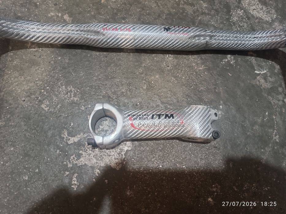Guiador antigo para bicicleta de estrada