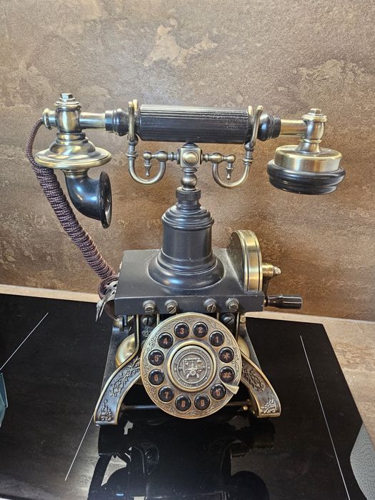 klasyczny telefon Stacjonarny do dekoracji