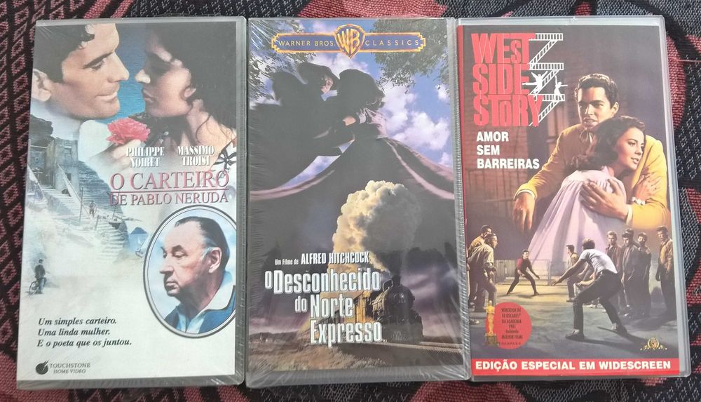 Filmes - cassetes VHS