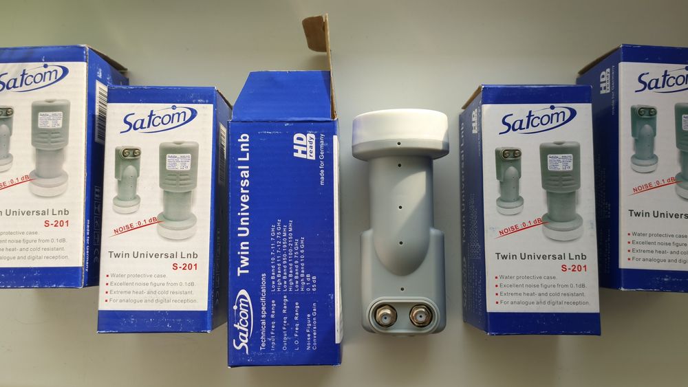 Спутниковые головки SATCOM S-201 Twin (5шт)