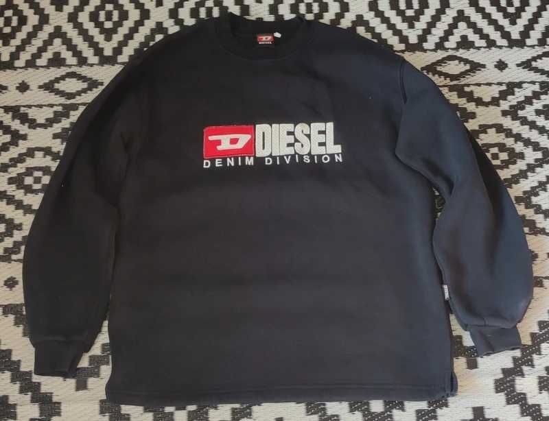 Diesel vintage Bluza bez kaptura logo big