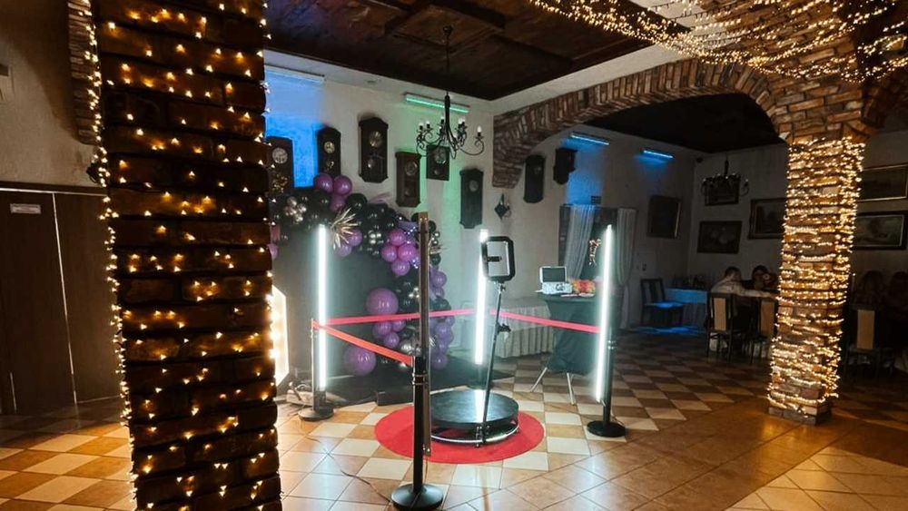 Fotobudka 360 - Zaskocz gości / Wesela / 18nastki / Eventy firmowe
