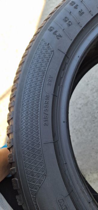 Зима 215/55/R18 4шт 7.7 мм Kleber Krisalp HP3 Колеса Резина Шини Склад