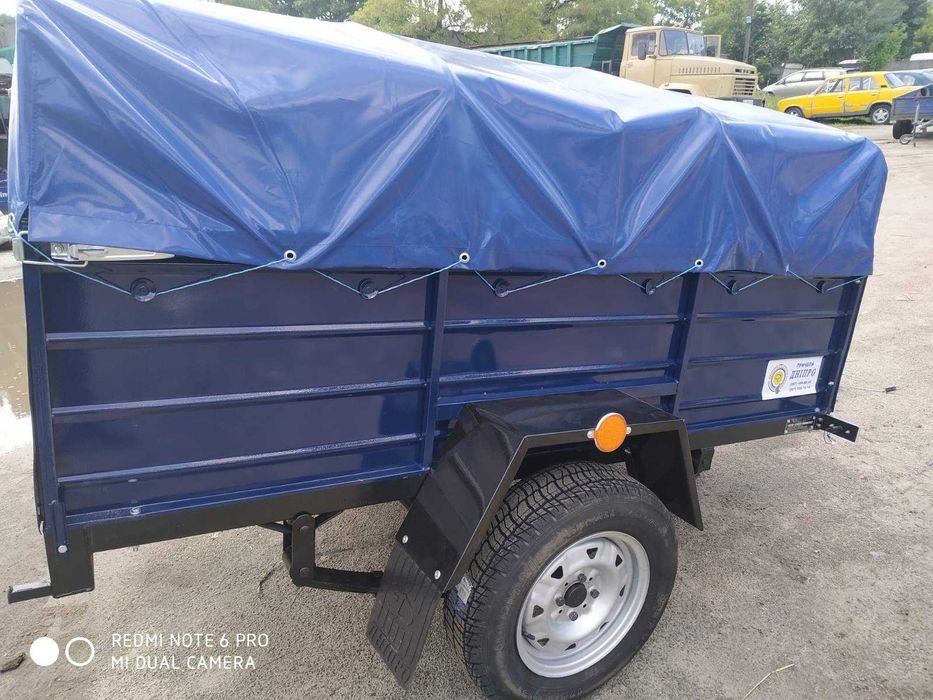 купить прицепы с завода. Тент Евро Фура в ПОДАРОК!