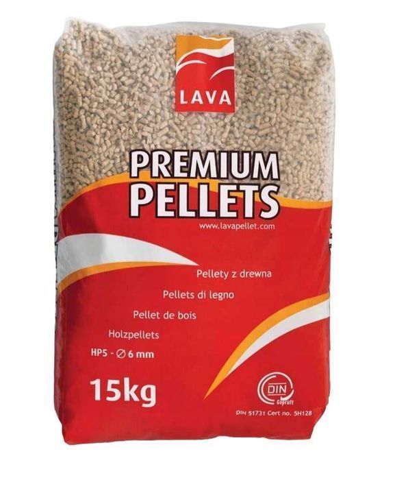 Pellet Lava 15kg – DIN PLUS A1 | Najwyższa jakość | DARMOWA DOSTAWA