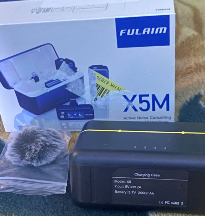 Бездротовий петличний мікрофон Fulaіm X5M