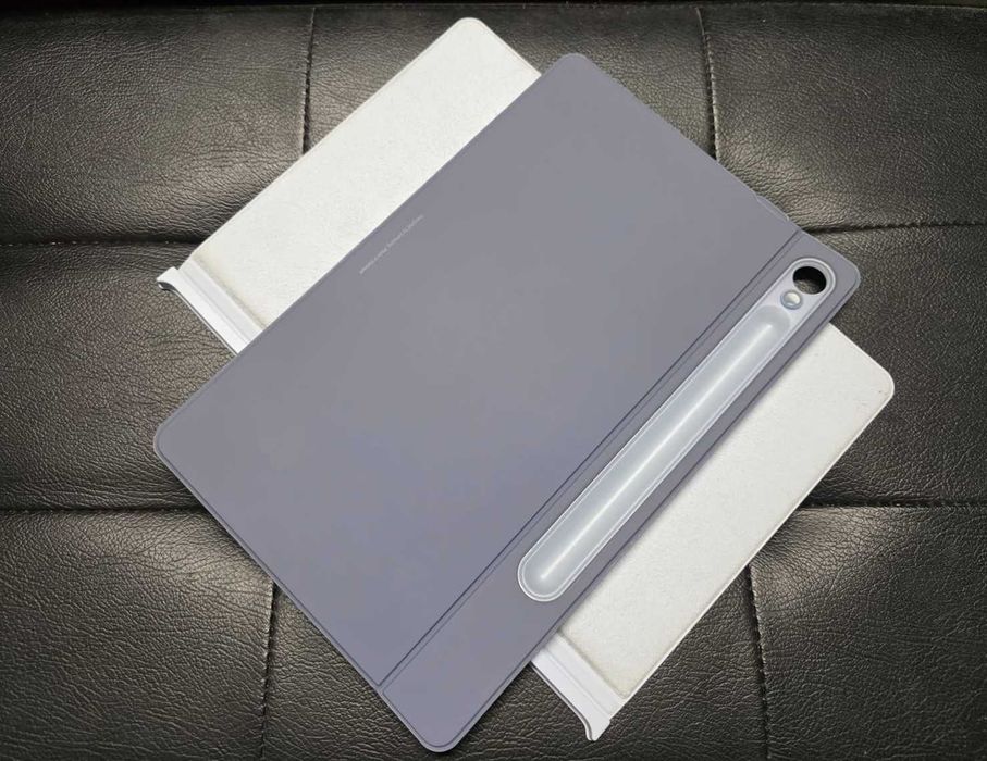 Smart Book Cover (Azul) + Capa Extra (Preto) p/ Samsung Tab S9 / S9FE