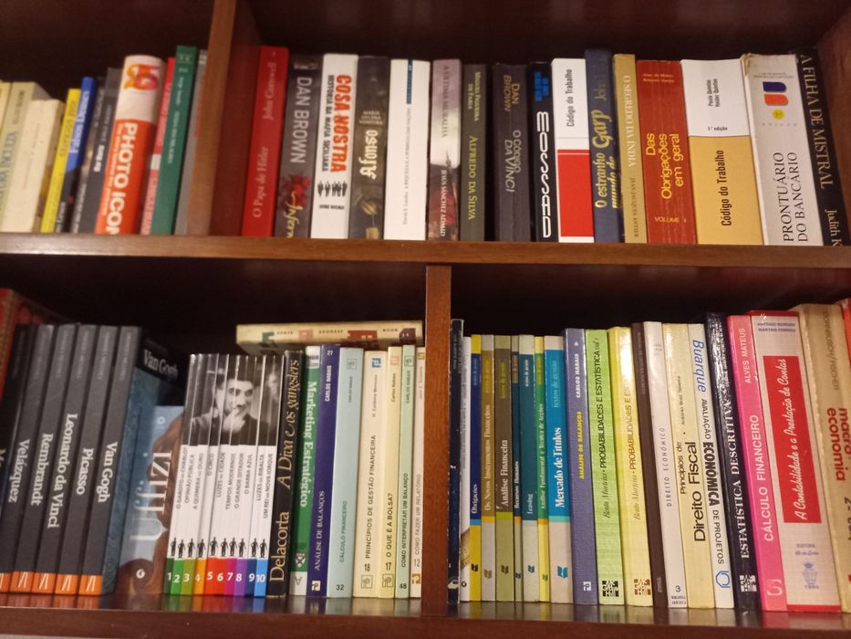 Vários livros leitura