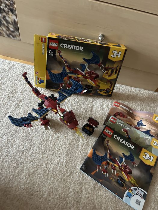 Lego creator smok