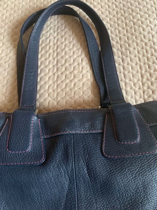 Granatowa torebka na ramię