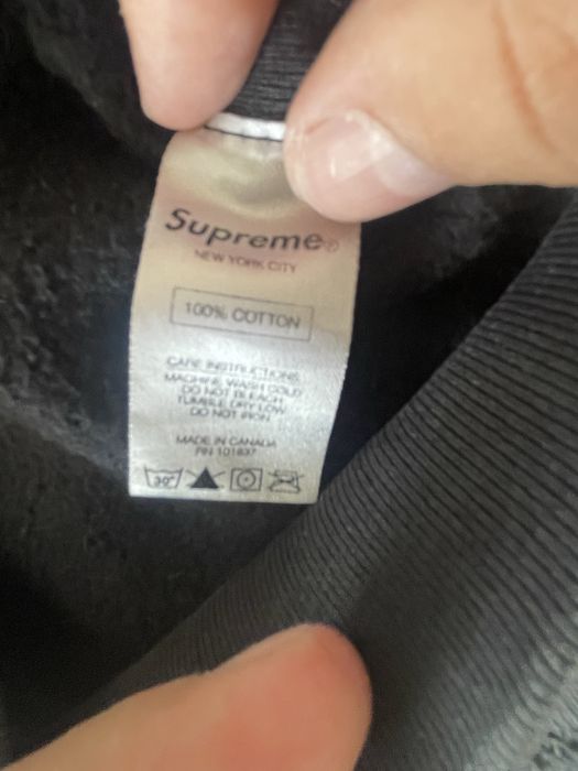 Худи Supreme x Anti Hero Оригинал
