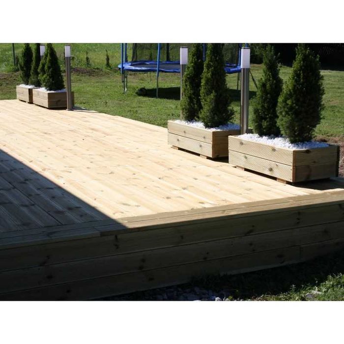 Deska tarasowa Deski tarasowe sosna 28 x 120 mm - Jelenia Góra