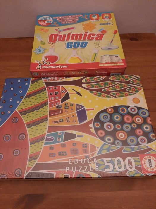 Puzzle Anne Geddes triptychon toskana selado quimica 600 educa 500