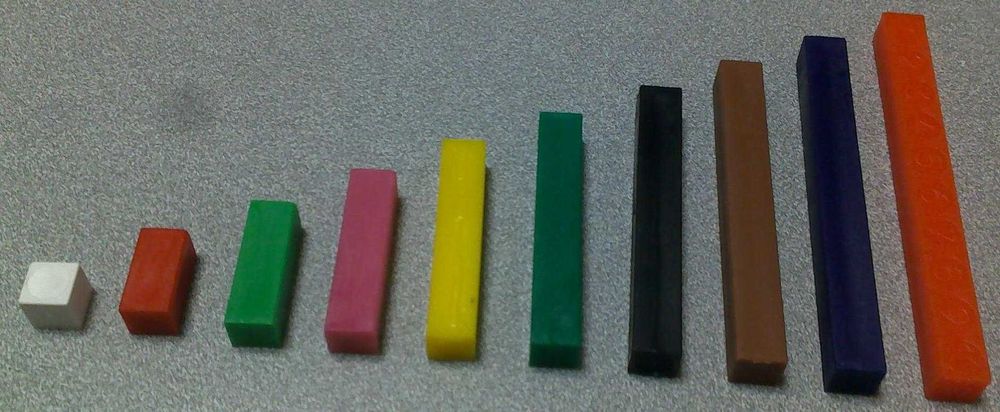 Barras de cuisinaire