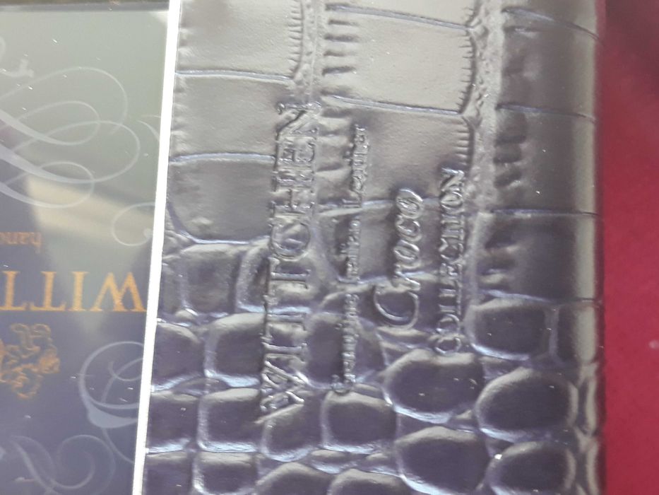 Wizytownik Wittchen Croco fioletowy