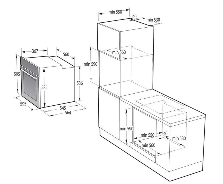 Духовка електрична Gorenje BOS67371CLI ретро