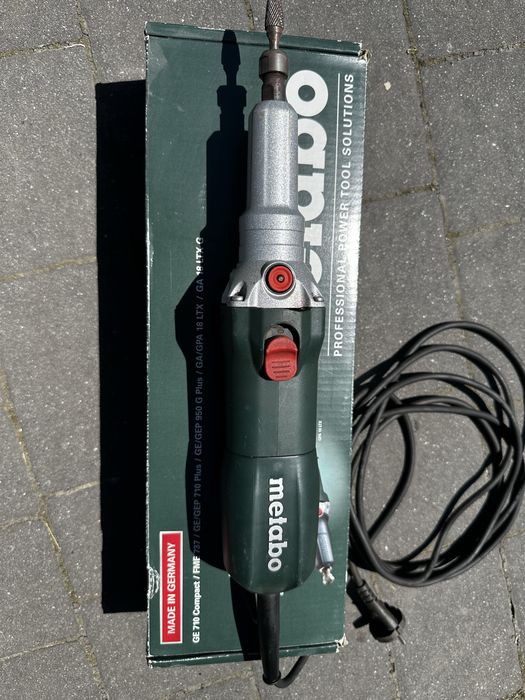 Metabo GE 710 Plus – szlifierka prosta / frezarka trzpieniowa 710W – stan bardzo dobry