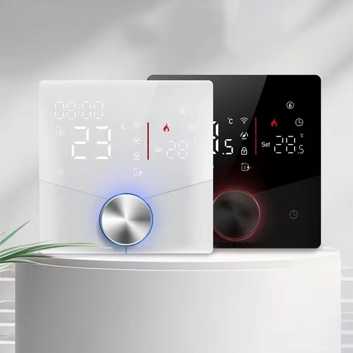 Терморегулятор Smart PRO + Wi-Fi full black/white
