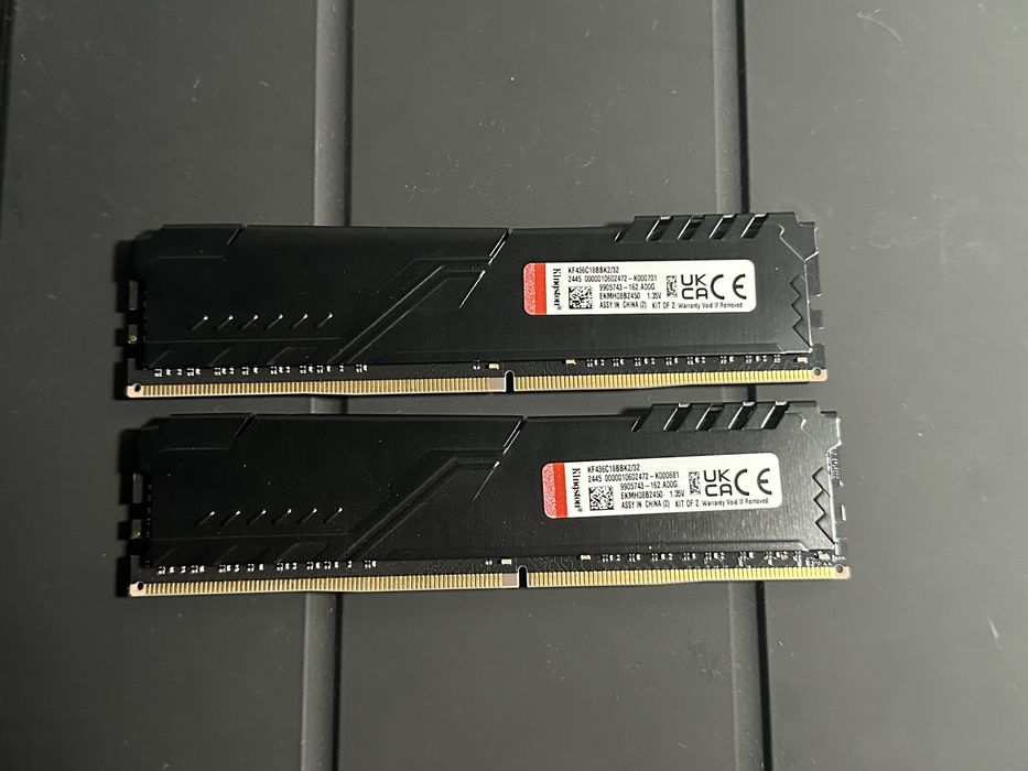 RAM Kingston FURY Beast 32GB (2x16GB) DDR4-3600 CL18