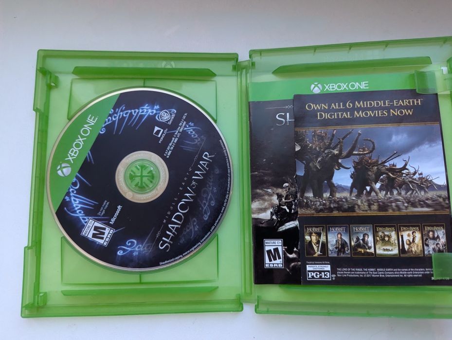 Shadow of War ігри игры диски на Xbox one series x s
