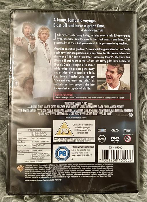 Innerspace • Interkosmos • 1987 • Joe Dante • Steven Spielberg