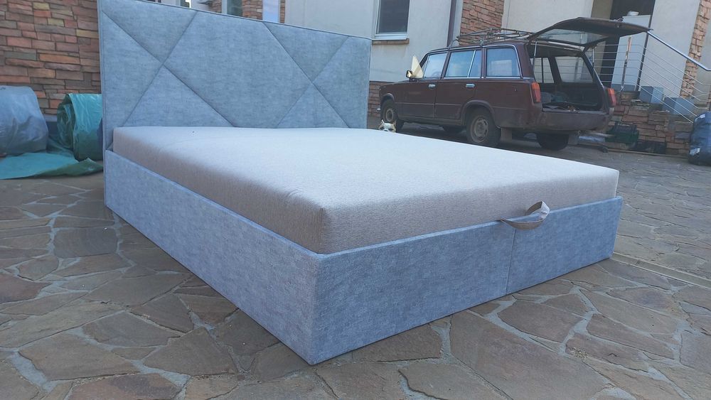 Кровать 1800 на 2000 Бите скло. Лижко