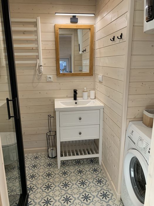 Domek z jacuzzi nad morzem, sauna, Sasino