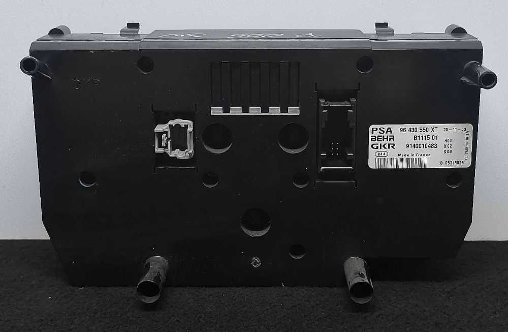 Comando Chauffage / Sofagem PEUGEOT 206 Hatchback (2A/C) ano 1998