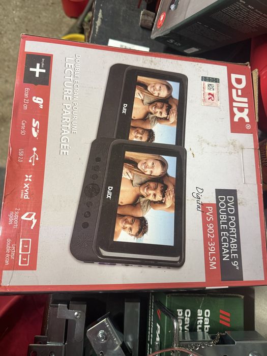 Leitor Multimedia Auto com 2 ecras igual a novo