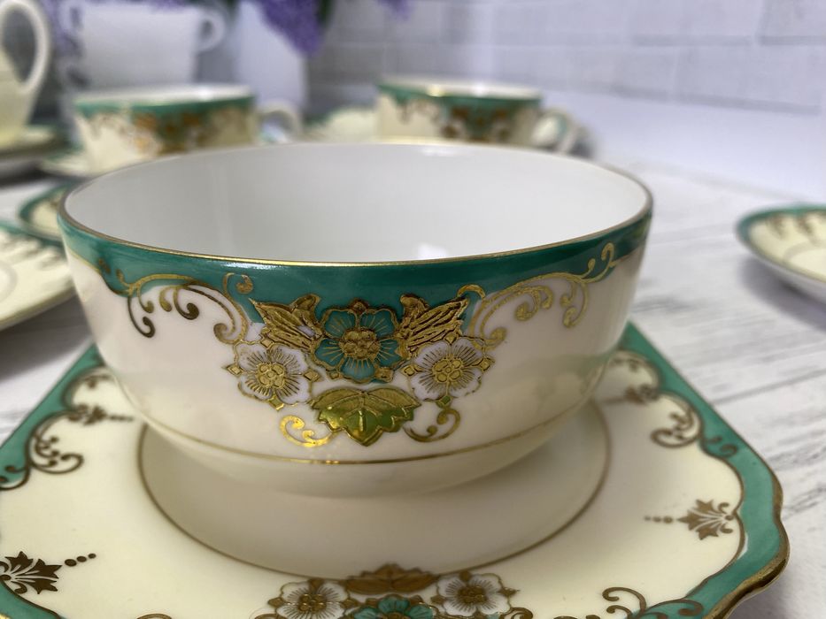антикварний сервіз meito china made in Japan, hand painted