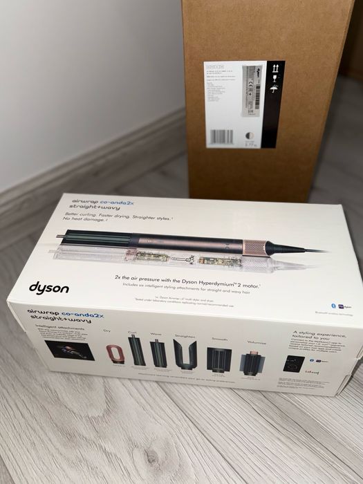 Оригінал Dyson Coanda 2x straight + wavy HS09 Стайлер Дайсон (Jusper Plum)