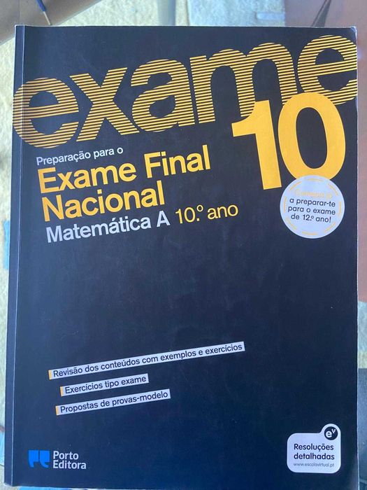 Preparação exame nacional Matemática A - 10º ano